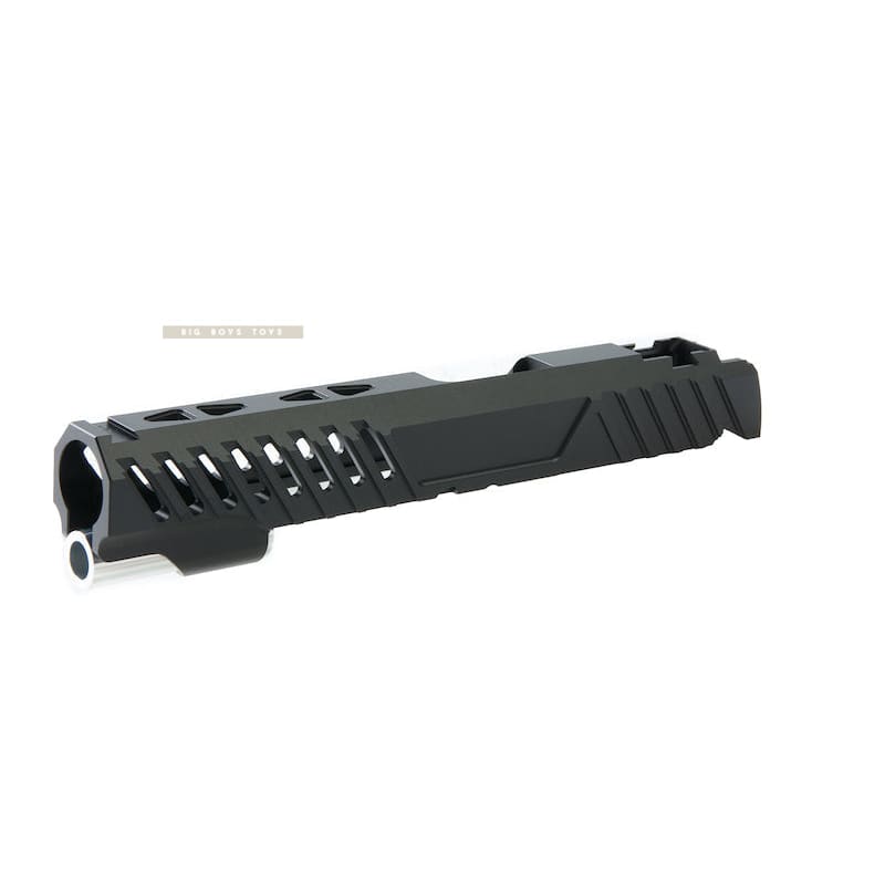 EDGE Custom 'RAZOR' Standard Slide for Tokyo Marui Hi - Capa / 1911 GBB Pistol - Black - Bang Bang Airsoft