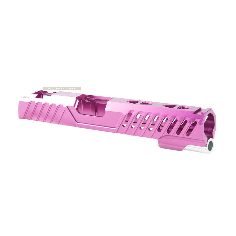 EDGE Custom 'RAZOR' Standard Slide for Tokyo Marui Hi - Capa / 1911 GBB Pistol - Purple - Bang Bang Airsoft