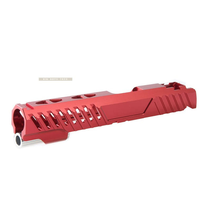 EDGE Custom 'RAZOR' Standard Slide for Tokyo Marui Hi - Capa / 1911 GBB Pistol - Red - Bang Bang Airsoft