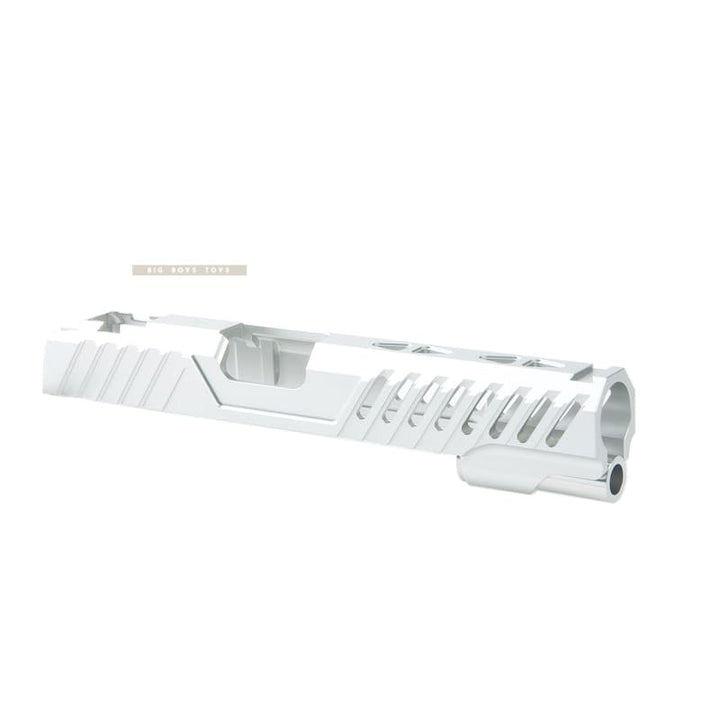 EDGE Custom 'RAZOR' Standard Slide for Tokyo Marui Hi - Capa / 1911 GBB Pistol - Silver - Bang Bang Airsoft