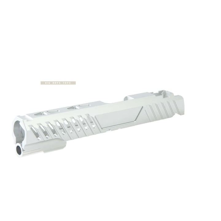 EDGE Custom 'RAZOR' Standard Slide for Tokyo Marui Hi - Capa / 1911 GBB Pistol - Silver - Bang Bang Airsoft