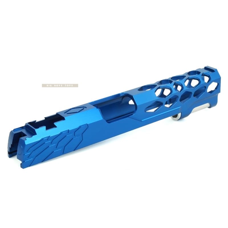 EDGE Custom 'SHIELD' Standard Slide for Tokyo Marui Hi - Capa / 1911 GBB - Blue - Bang Bang Airsoft