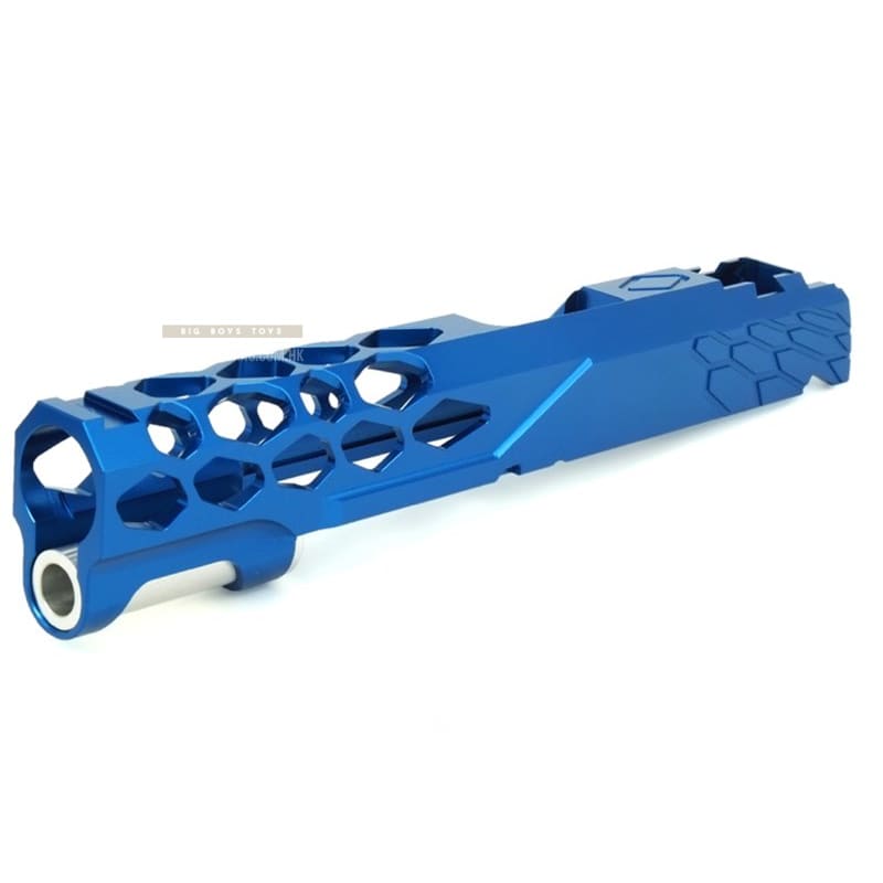 EDGE Custom 'SHIELD' Standard Slide for Tokyo Marui Hi - Capa / 1911 GBB - Blue - Bang Bang Airsoft