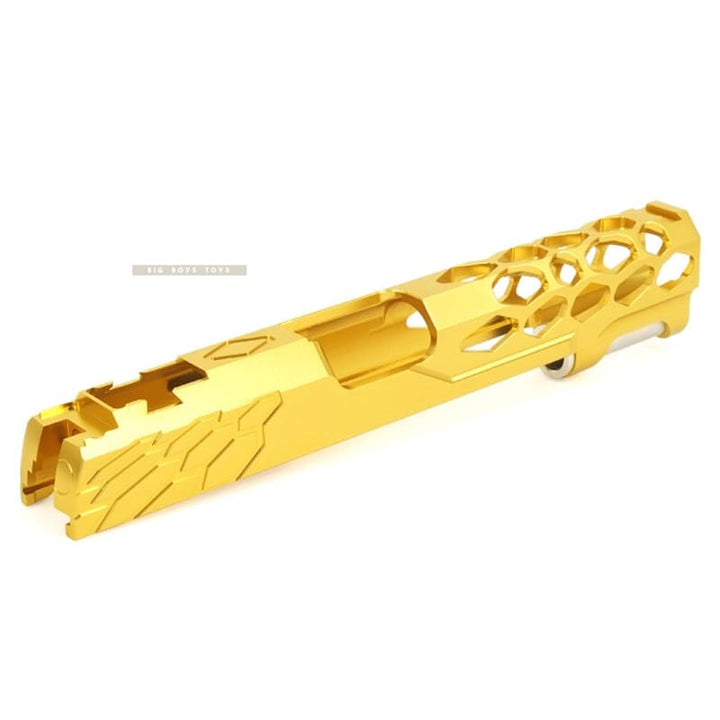 EDGE Custom 'SHIELD' Standard Slide for Tokyo Marui Hi - Capa / 1911 GBB - Gold - Bang Bang Airsoft