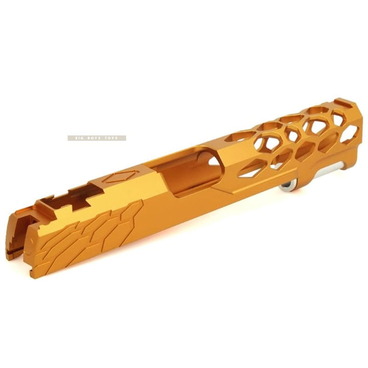 EDGE Custom 'SHIELD' Standard Slide for Tokyo Marui Hi - Capa / 1911 GBB - Orange - Bang Bang Airsoft