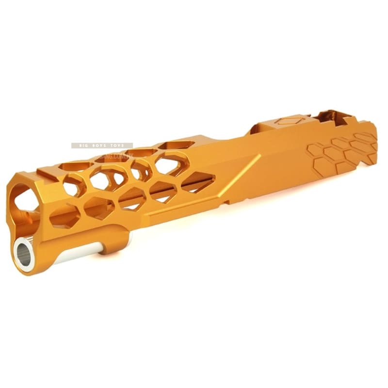 EDGE Custom 'SHIELD' Standard Slide for Tokyo Marui Hi - Capa / 1911 GBB - Orange - Bang Bang Airsoft