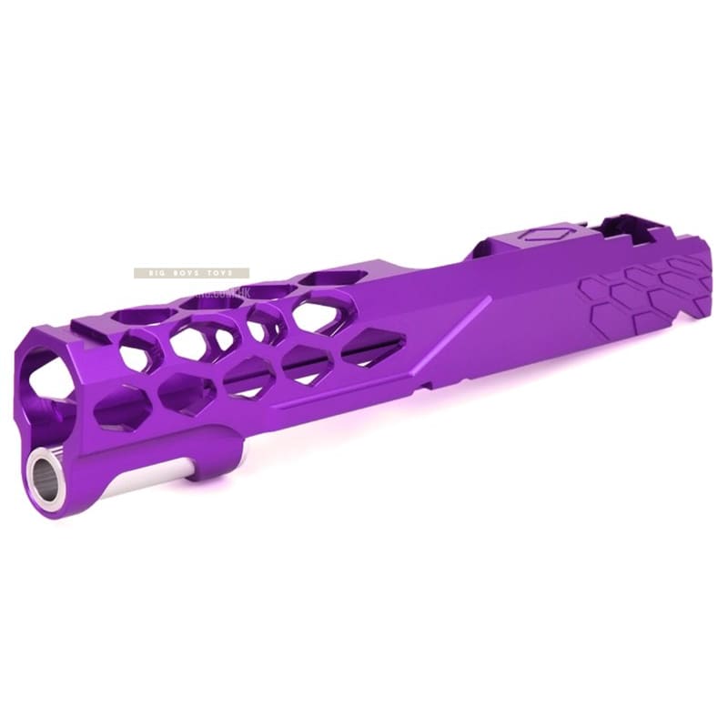 EDGE Custom 'SHIELD' Standard Slide for Tokyo Marui Hi - Capa / 1911 GBB - Purple - Bang Bang Airsoft