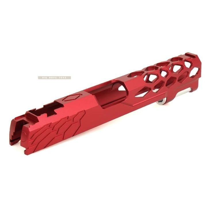 EDGE Custom 'SHIELD' Standard Slide for Tokyo Marui Hi - Capa / 1911 GBB - Red - Bang Bang Airsoft