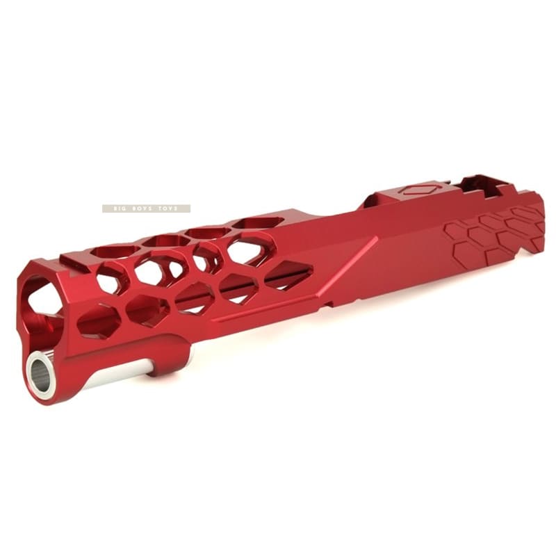 EDGE Custom 'SHIELD' Standard Slide for Tokyo Marui Hi - Capa / 1911 GBB - Red - Bang Bang Airsoft