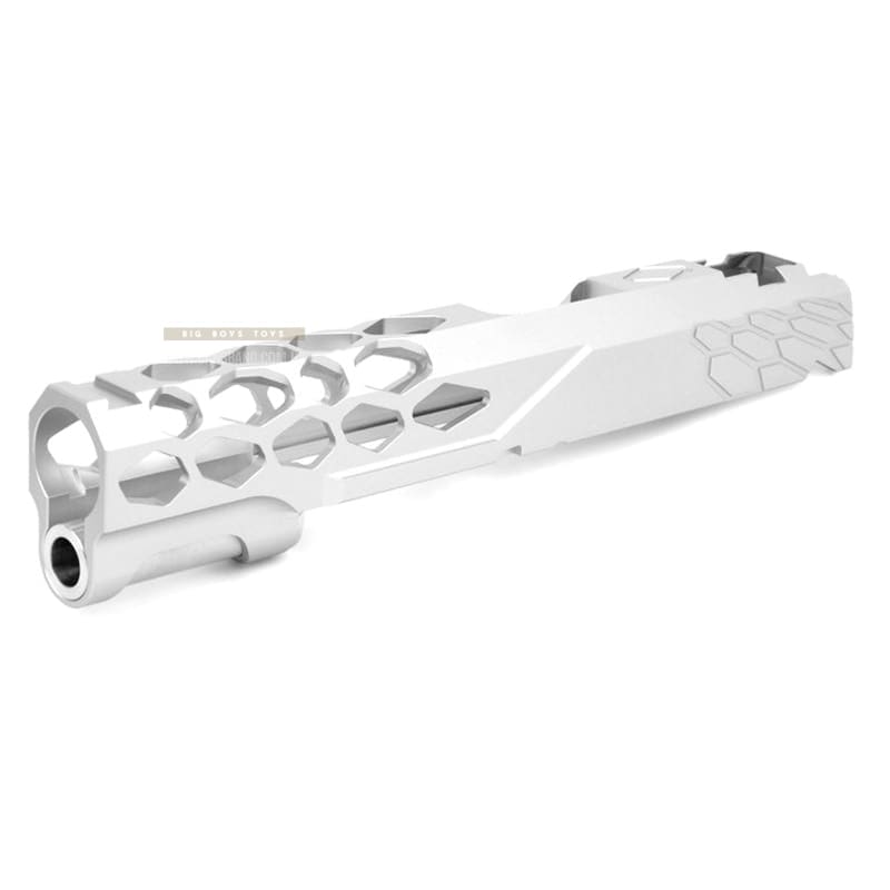 EDGE Custom 'SHIELD' Standard Slide for Tokyo Marui Hi - Capa / 1911 GBB - Silver - Bang Bang Airsoft