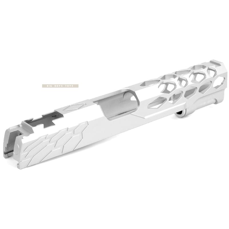 EDGE Custom 'SHIELD' Standard Slide for Tokyo Marui Hi - Capa / 1911 GBB - Silver - Bang Bang Airsoft