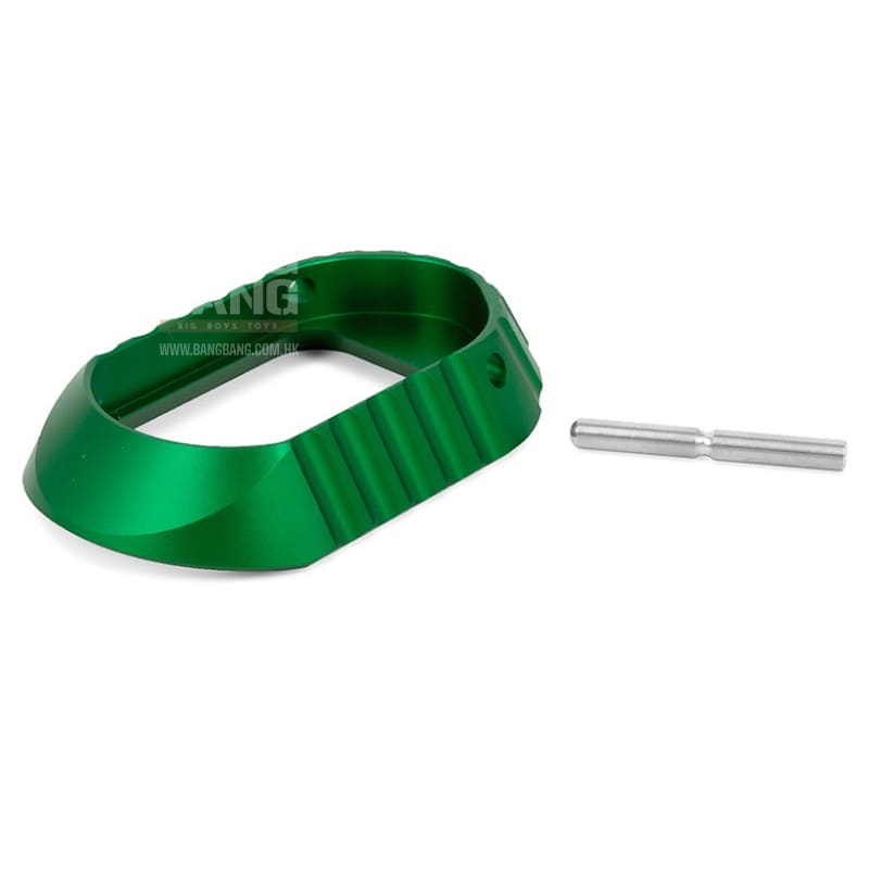 EDGE 'O2' Aluminum Magwell for Tokyo Marui Hi Capa GBB Pistol - Green - Bang Bang Airsoft