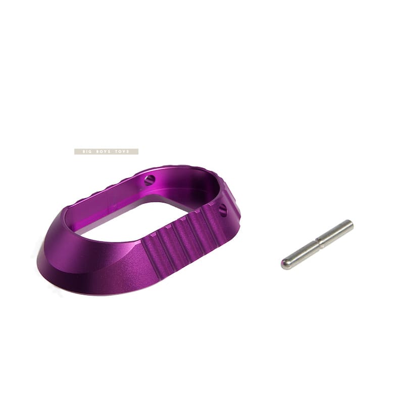 EDGE 'O2' Aluminum Magwell for Tokyo Marui Hi - Capa GBB Series - Purple - Bang Bang Airsoft