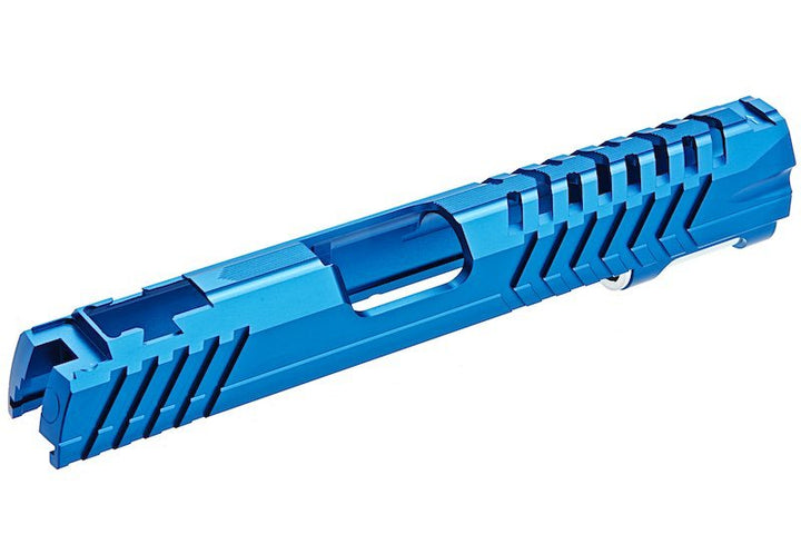 EDGE Tokyo Marui Hi Capa 5.1 GBB Airsoft Standard Slide (Custom 'MAX, Aluminum) - Blue - Bang Bang Airsoft