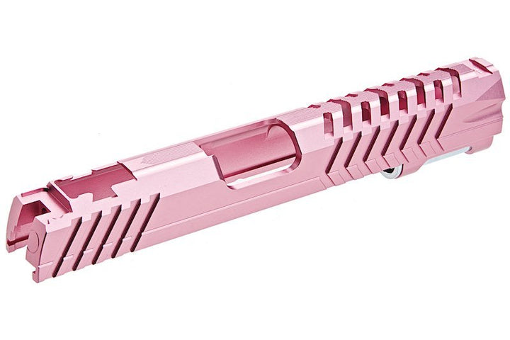 EDGE Tokyo Marui Hi Capa 5.1 GBB Airsoft Standard Slide (Custom 'MAX, Aluminum) - Pink - Bang Bang Airsoft