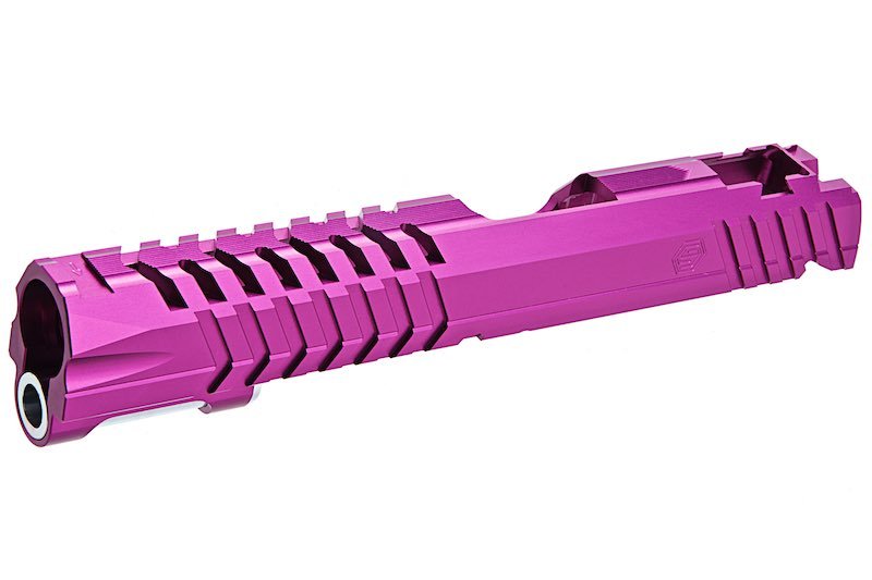 EDGE Tokyo Marui Hi Capa 5.1 GBB Airsoft Standard Slide (Custom 'MAX, Aluminum) - Purple - Bang Bang Airsoft
