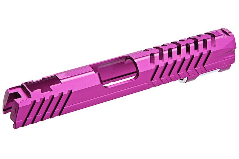 EDGE Tokyo Marui Hi Capa 5.1 GBB Airsoft Standard Slide (Custom 'MAX, Aluminum) - Purple - Bang Bang Airsoft