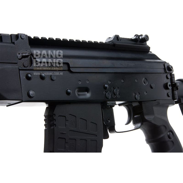 E&L AK - 12 RAF AEG Rifle - Black (EL - A116S) - Bang Bang Airsoft