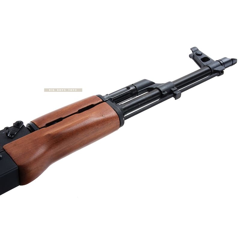 E&L Real Wood AKMS AEG Rifle - Black (EL - A113S) - Bang Bang Airsoft