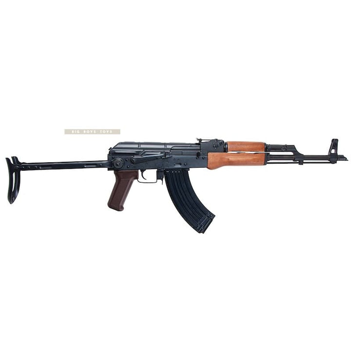 E&L Real Wood AKMS AEG Rifle - Black (EL - A113S) - Bang Bang Airsoft