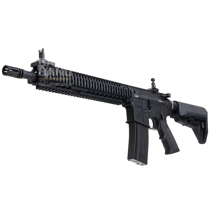 EMG Colt Licensed Daniel Defense 12.5 inch M4A1 SOPMOD Block 2 GBBR Airsoft - BK (by King Arms) - Bang Bang Airsoft