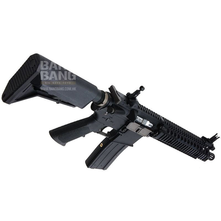 EMG Colt Licensed Daniel Defense 9 inch MK18 GBBR Airsoft - BK (by King Arms) - Bang Bang Airsoft