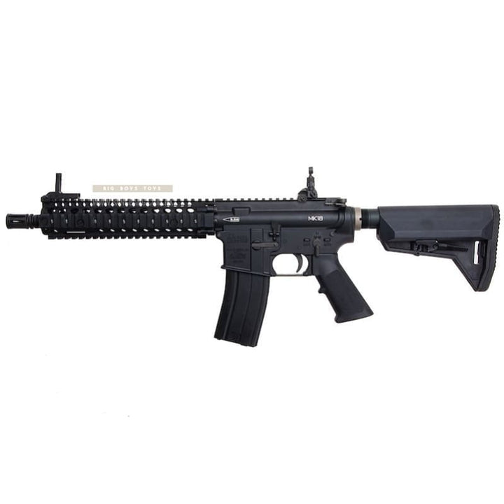 EMG Colt Licensed Daniel Defense 9 inch MK18 GBBR Airsoft - BK (by King Arms) - Bang Bang Airsoft
