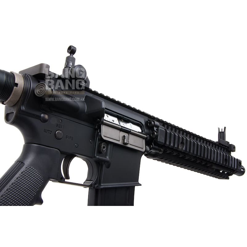 EMG Colt Licensed Daniel Defense 9 inch MK18 GBBR Airsoft - BK (by King Arms) - Bang Bang Airsoft