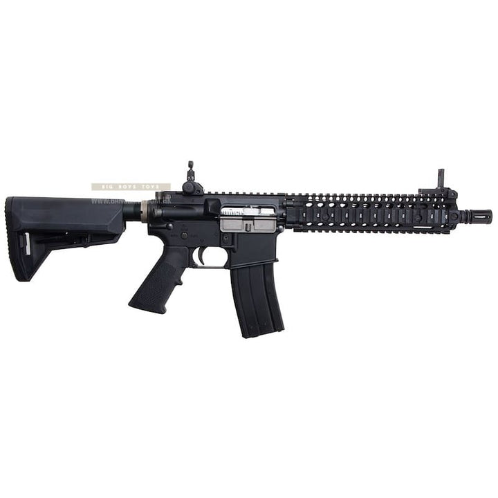 EMG Colt Licensed Daniel Defense 9 inch MK18 GBBR Airsoft - BK (by King Arms) - Bang Bang Airsoft