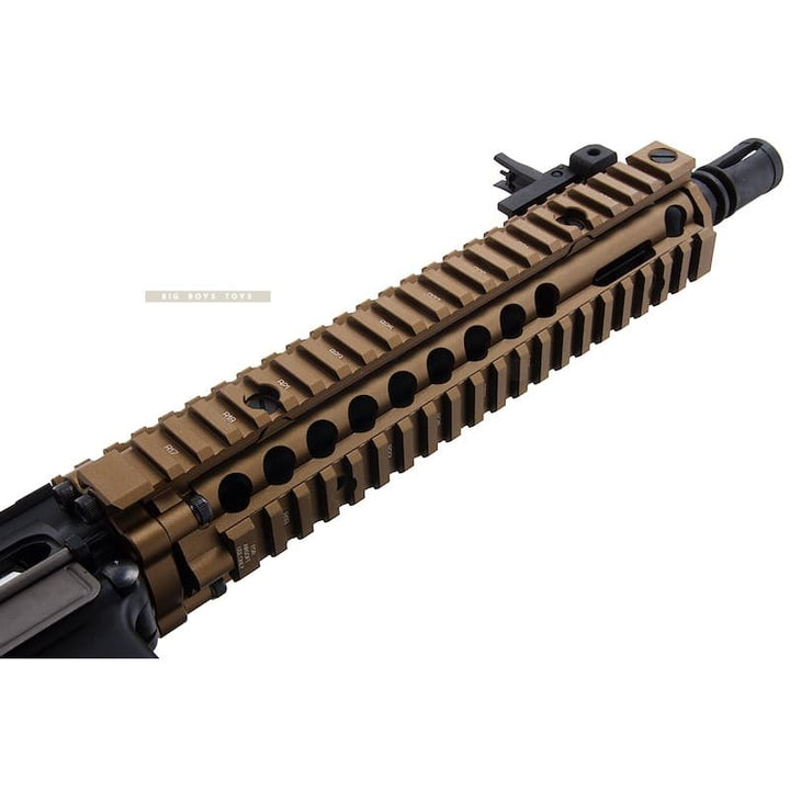 EMG Colt Licensed Daniel Defense 9 inch MK18 GBBR Airsoft - BK/ DE (by King Arms) - Bang Bang Airsoft