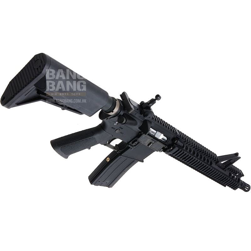 EMG Colt Licensed Daniel Defense M4A1 FSP GBBR Airsoft - BK (by King Arms) - Bang Bang Airsoft