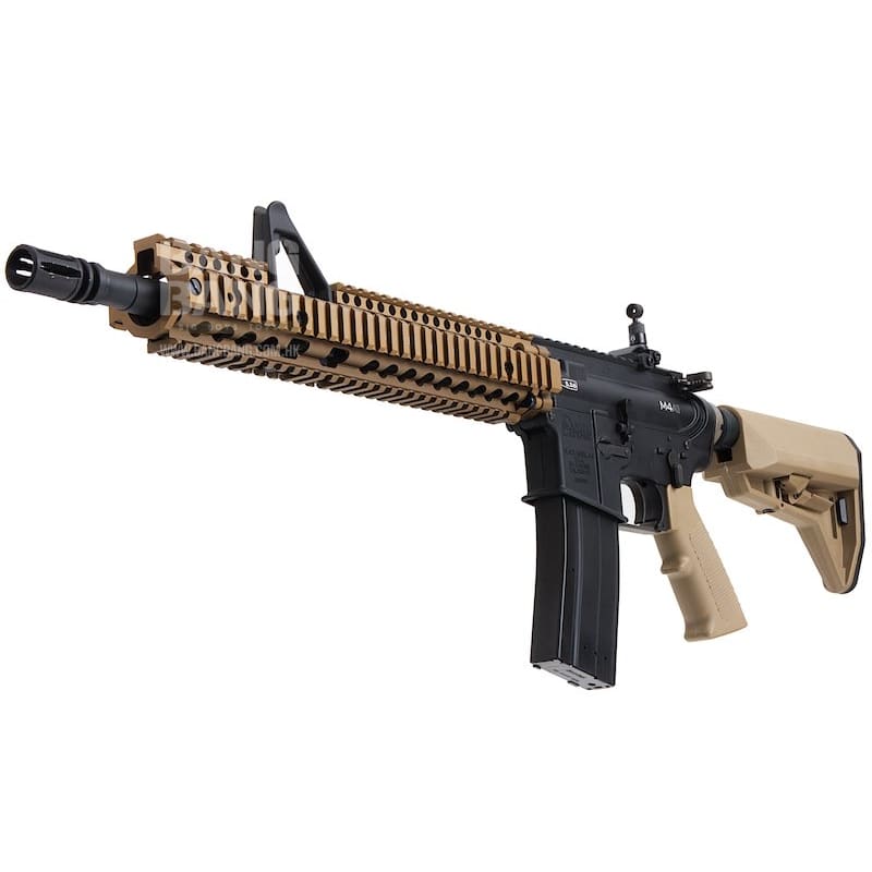 EMG Colt Licensed Daniel Defense M4A1 FSP GBBR Airsoft - BK/ DE (by King Arms) - Bang Bang Airsoft