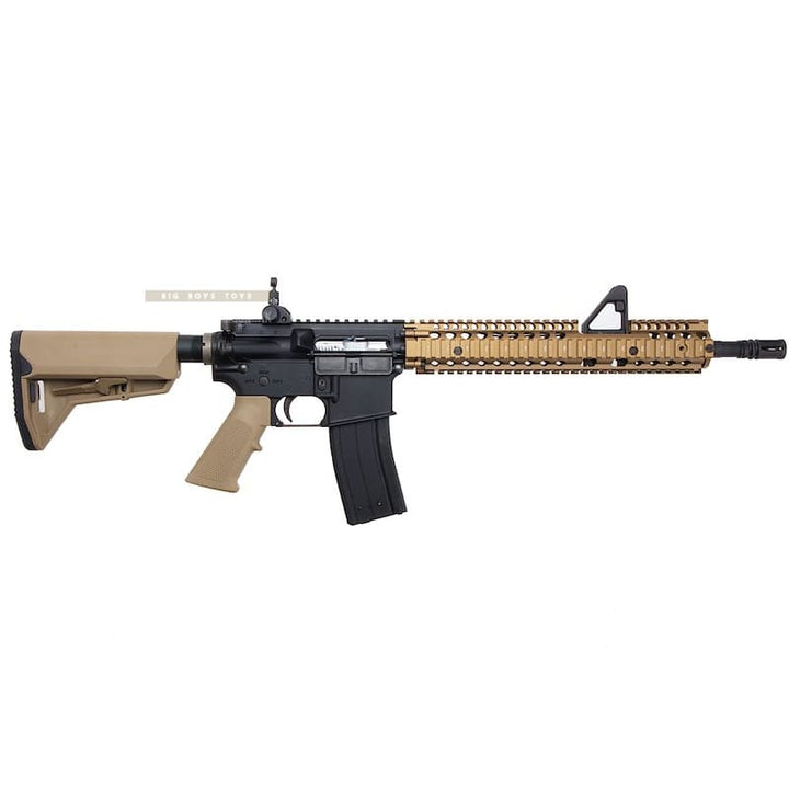 EMG Colt Licensed Daniel Defense M4A1 FSP GBBR Airsoft - BK/ DE (by King Arms) - Bang Bang Airsoft