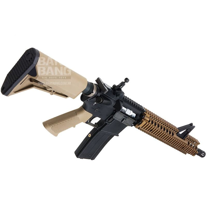 EMG Colt Licensed Daniel Defense M4A1 FSP GBBR Airsoft - BK/ DE (by King Arms) - Bang Bang Airsoft