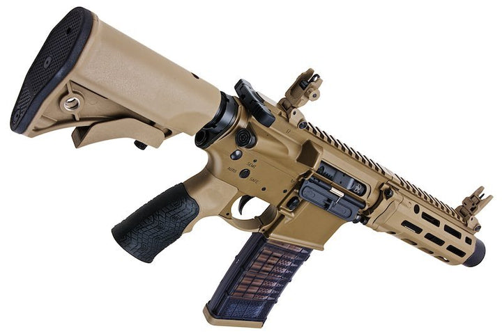EMG Daniel Defense DDM4 PDW GBB Rifle (CYMA CGS System) - FDE - Bang Bang Airsoft