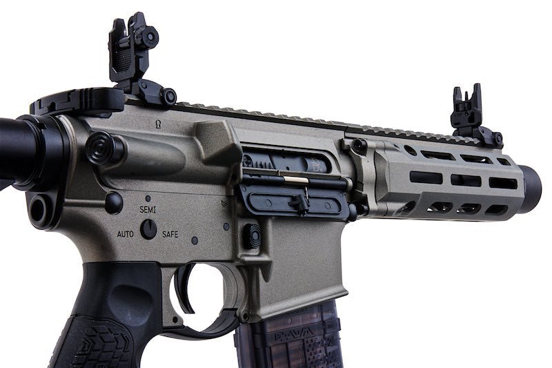 EMG Daniel Defense DDM4 PDW GBB Rifle (CYMA CGS System) - Silver - Bang Bang Airsoft