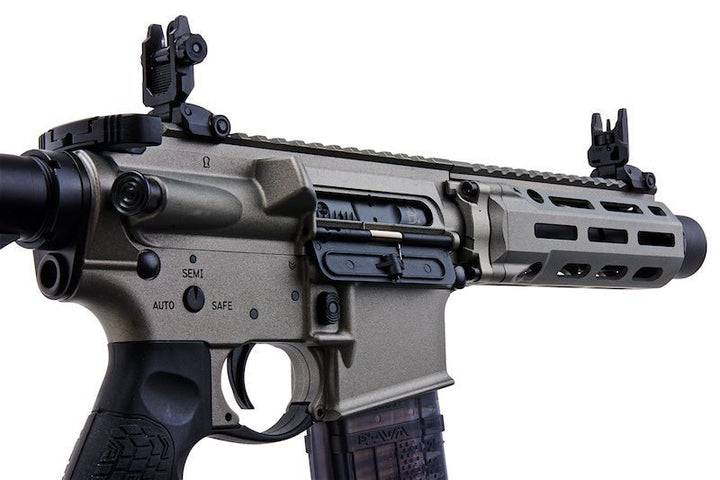 EMG Daniel Defense DDM4 PDW GBB Rifle (CYMA CGS System) - Silver - Bang Bang Airsoft
