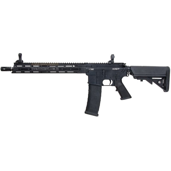 EMG Daniel Defense Licensed DDM4 V7 MWS GBBR Airsoft - Black - Bang Bang Airsoft