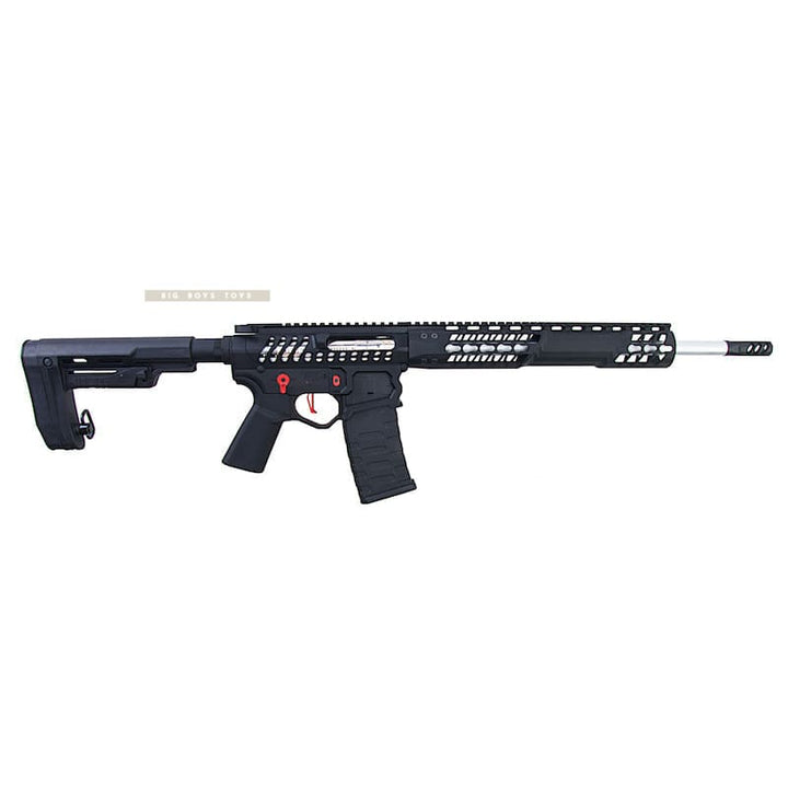 EMG F - 1 Licensed 15 3G Skeletonized Complete Rifle (Black / Red Switch / RS - 2 Stock) (by APS) - Bang Bang Airsoft