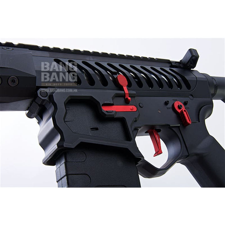 EMG F - 1 Licensed 15 3G Skeletonized Complete Rifle (Black / Red Switch / RS - 2 Stock) (by APS) - Bang Bang Airsoft