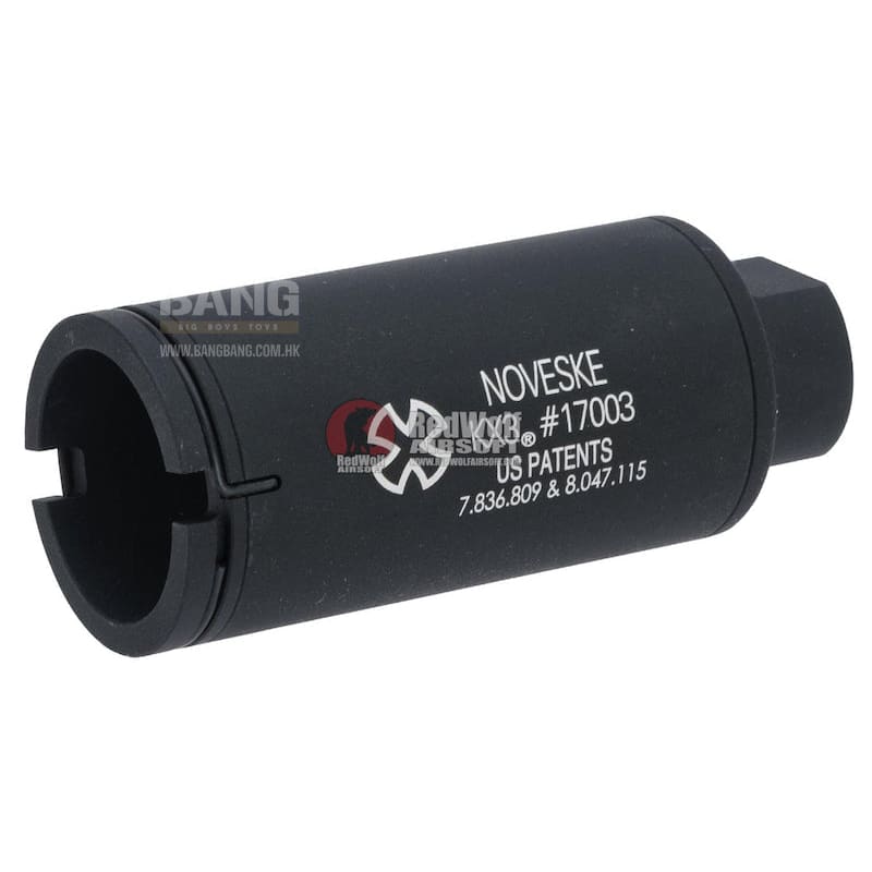EMG Noveske KX3 Flash Hider w/ Built - In Acetech Lighter S Ultra Compact Rechargeable Tracer (Socom Gear Licensed) (by Dytac) - Bang Bang Airsoft