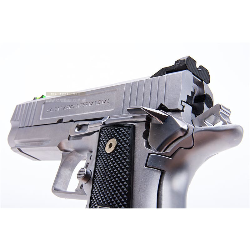 EMG SAI 4.3 Gas Blowback Pistols - Silver (by AW Custom) - ONE DAY FLASH SALE - Bang Bang Airsoft