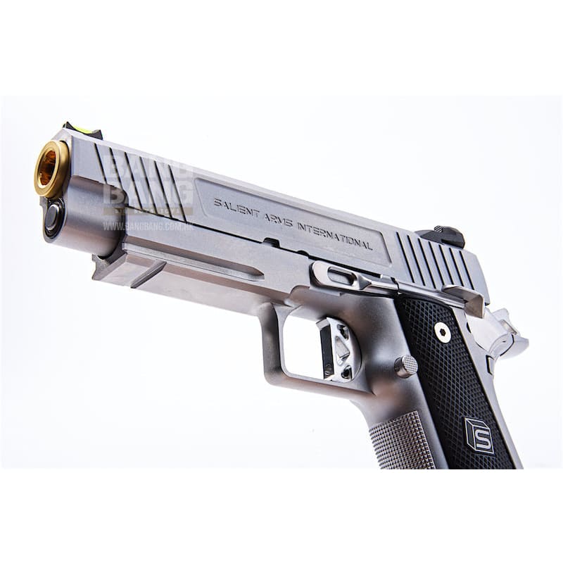 EMG SAI 4.3 Gas Blowback Pistols - Silver (by AW Custom) - ONE DAY FLASH SALE - Bang Bang Airsoft