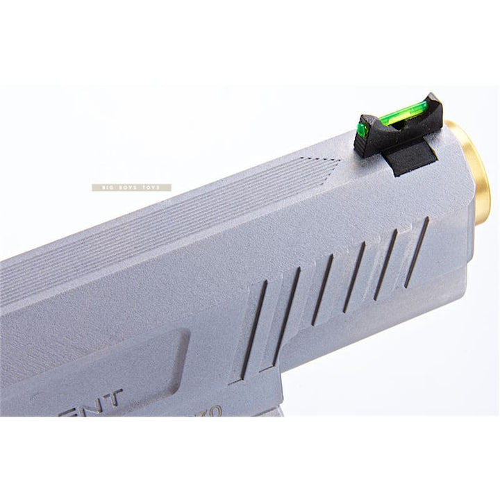 EMG SAI 5.1 Gas Blowback Pistols - Silver - Bang Bang Airsoft