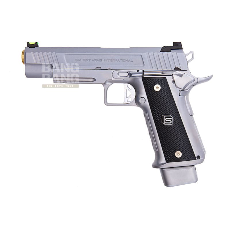 EMG SAI 5.1 Gas Blowback Pistols - Silver - Bang Bang Airsoft