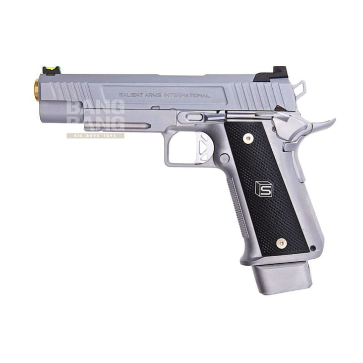 EMG SAI 5.1 Gas Blowback Pistols - Silver - Bang Bang Airsoft