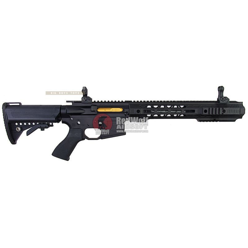 EMG SAI Gas Blow Back Kit For Tokyo Marui M4 MWS GBBR (Short) - Black (by G&P) - Bang Bang Airsoft