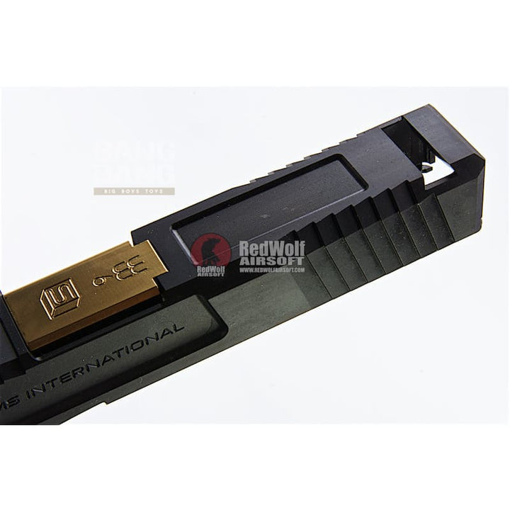 EMG SAI Steel Blu Slide Kit (by G&P) - Gold Barrel - Bang Bang Airsoft