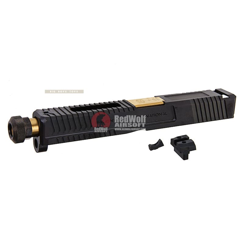 EMG SAI Steel Blu Slide Kit (by G&P) - Gold Barrel - Bang Bang Airsoft