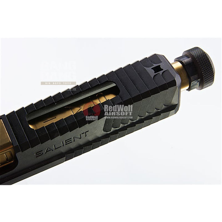 EMG SAI Steel Blu Slide Kit (by G&P) - Gold Barrel - Bang Bang Airsoft